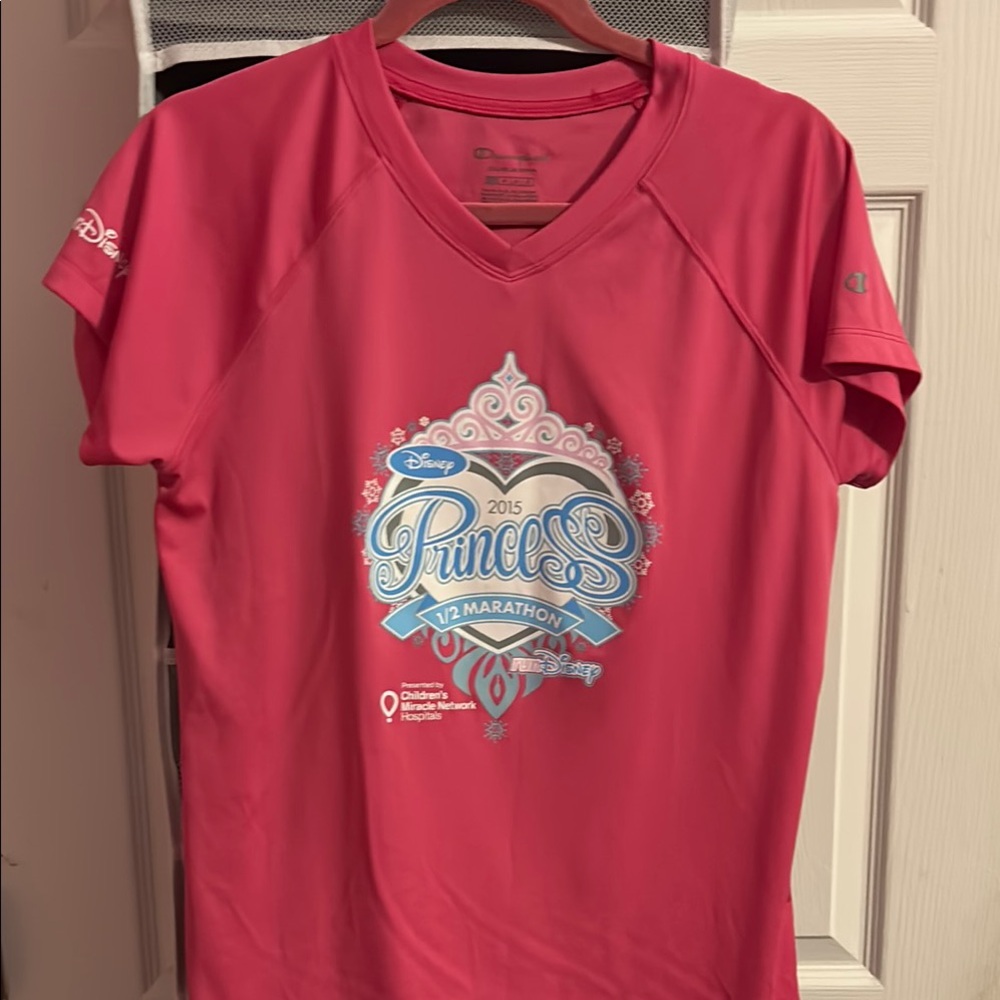 Disney Pink Princess Marathon Tee - Short Sleeve